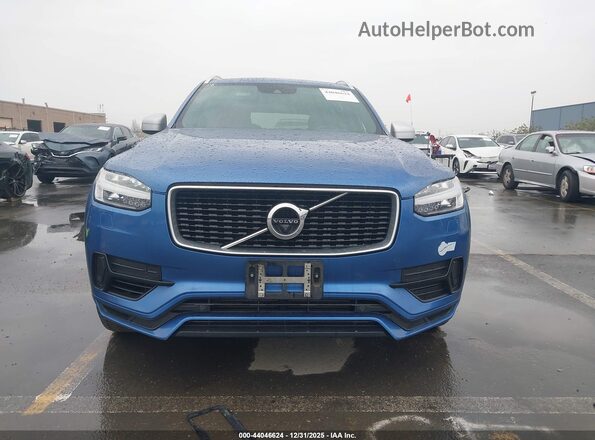 YV4BC0PM8G1066807 2016 VOLVO XC90 HYBRID Синий Вид задней части салона
