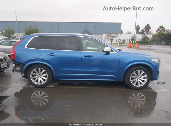 YV4BC0PM8G1066807 2016 VOLVO XC90 HYBRID Синий Панорамный вид салона 360°