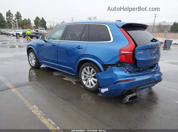YV4BC0PM8G1066807 2016 VOLVO XC90 HYBRID Синий Задняя левая четверть