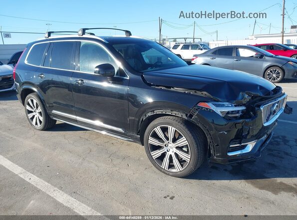 YV4BR00L3M1736498 2021 VOLVO XC90 RECHARGE PLUG-IN HYBRID Черный Передняя правая четверть