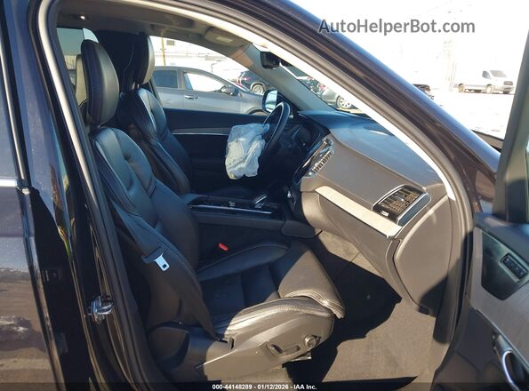 YV4BR00L3M1736498 2021 VOLVO XC90 RECHARGE PLUG-IN HYBRID Черный Вид салона спереди