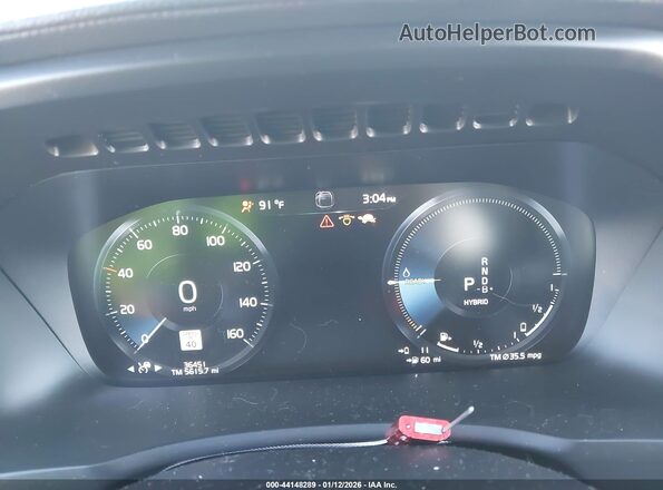 YV4BR00L3M1736498 2021 VOLVO XC90 RECHARGE PLUG-IN HYBRID Черный Вид задних сидений