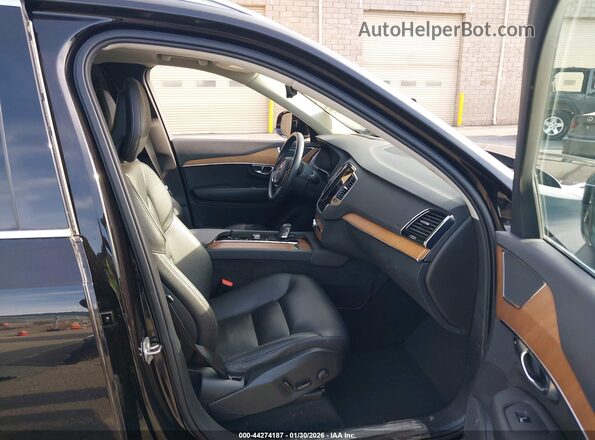 YV4BR0CK2M1700496 2021 VOLVO XC90 RECHARGE PLUG-IN HYBRID Черный Вид салона спереди