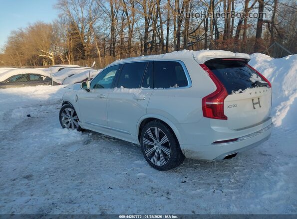 YV4BR0CL8M1673149 2021 VOLVO XC90 RECHARGE PLUG-IN HYBRID Белый Задняя левая четверть