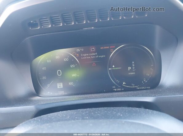 YV4BR0CL8M1673149 2021 VOLVO XC90 RECHARGE PLUG-IN HYBRID Белый Вид задних сидений