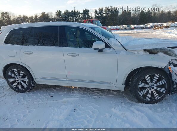 YV4BR0CL8M1673149 2021 VOLVO XC90 RECHARGE PLUG-IN HYBRID Белый Вид задней части салона
