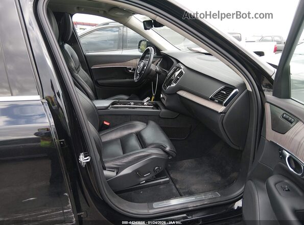 YV4BR0CL9M1682586 2021 VOLVO XC90 RECHARGE PLUG-IN HYBRID Черный Вид салона спереди