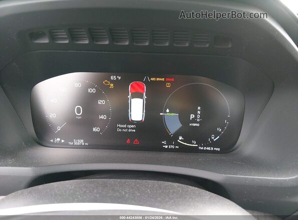 YV4BR0CL9M1682586 2021 VOLVO XC90 RECHARGE PLUG-IN HYBRID Черный Вид задних сидений