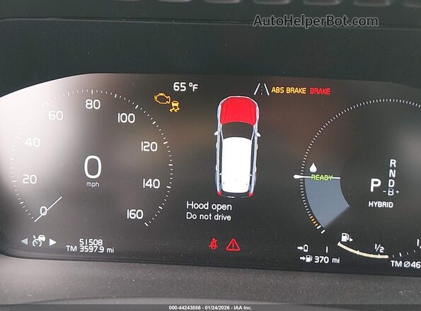 YV4BR0CL9M1682586 2021 VOLVO XC90 RECHARGE PLUG-IN HYBRID Черный 