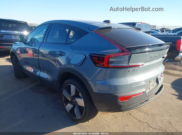 YV4ED3GL5P2062534 2023 VOLVO C40 RECHARGE PURE ELECTRIC Gray Trasero izquierdo