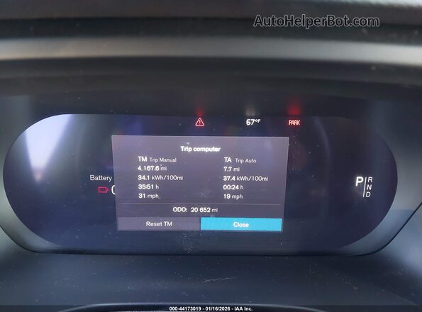 YV4ED3GL5P2062534 2023 VOLVO C40 RECHARGE PURE ELECTRIC Gray 