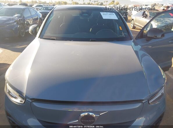 YV4ED3GL5P2062534 2023 VOLVO C40 RECHARGE PURE ELECTRIC Gray Vista trasera