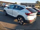2023 Volvo C40 Recharge Pure Electric Twin Ultimate White vin: YV4ED3GM4P2032806