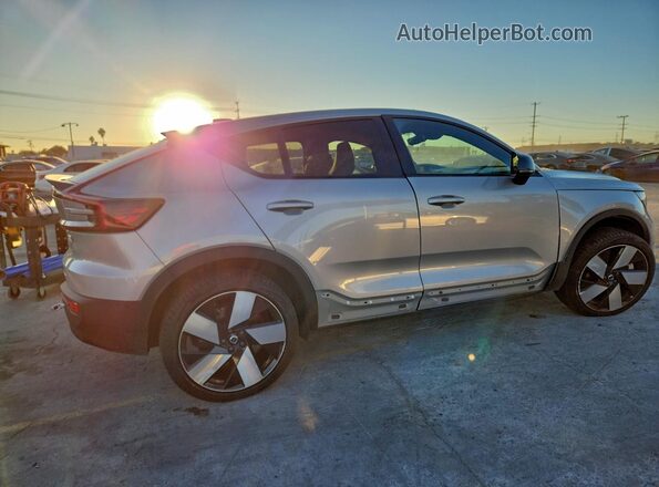 YV4ED3GM5P2050439 2023 VOLVO C40 Серебряный Задняя правая четверть