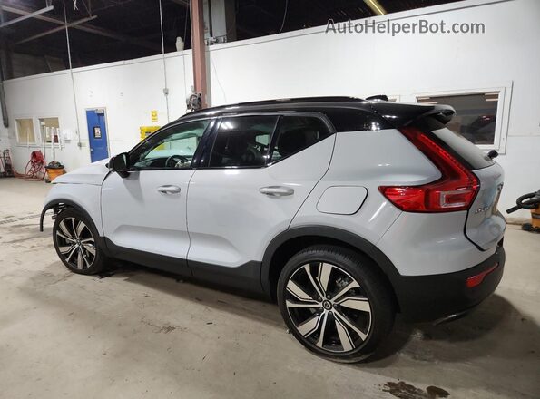 YV4ED3UB1N2751463 2022 VOLVO XC40 Серый Задняя левая четверть