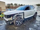 2021 Volvo Xc40 Recharge White vin: YV4ED3UR1M2578538