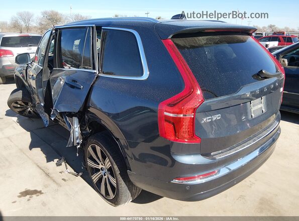 YV4H60CF5R1226671 2024 VOLVO XC90 RECHARGE PLUG-IN HYBRID Синий Задняя левая четверть