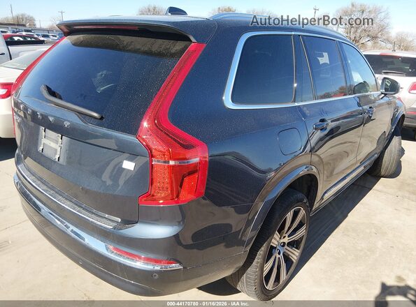 YV4H60CF5R1226671 2024 VOLVO XC90 RECHARGE PLUG-IN HYBRID Синий Задняя правая четверть