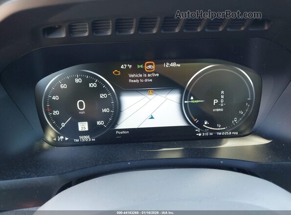 YV4H60CLXN1828224 2022 VOLVO XC90 RECHARGE PLUG-IN HYBRID Белый Вид задних сидений
