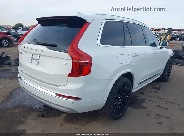 YV4H60CZ7N1847155 2022 VOLVO XC90 RECHARGE PLUG-IN HYBRID Белый Задняя правая четверть