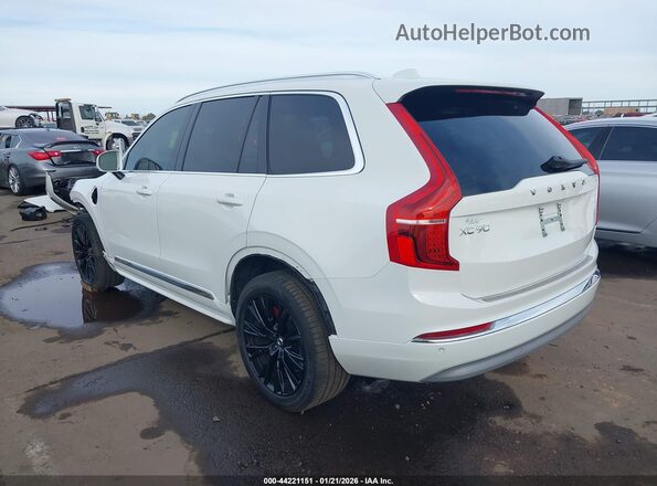 YV4H60CZ7N1847155 2022 VOLVO XC90 RECHARGE PLUG-IN HYBRID Белый Задняя левая четверть