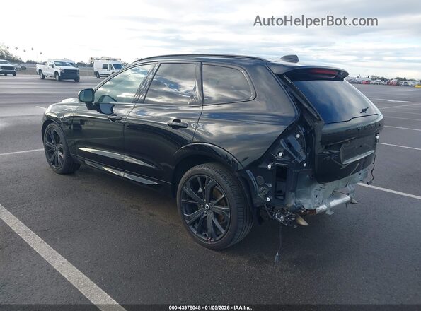 YV4H60DJ3R1842467 2024 VOLVO XC60 RECHARGE PLUG-IN HYBRID Black Tył lewy