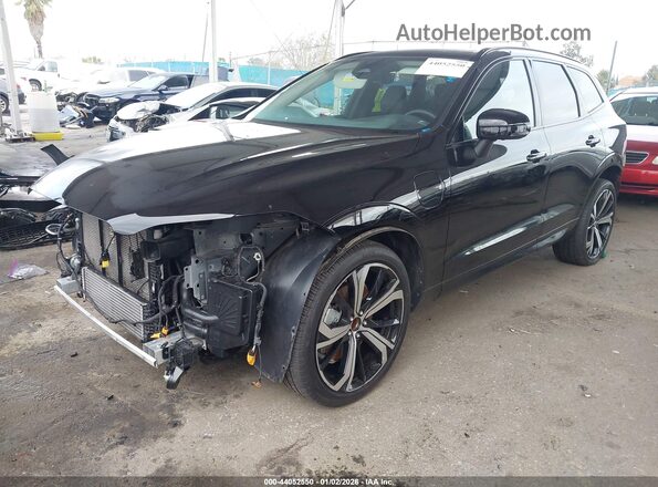 YV4H60DM3R1944927 2024 VOLVO XC60 RECHARGE PLUG-IN HYBRID Black Przód lewy