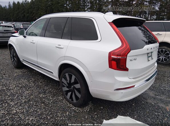 YV4H60LE7R1215100 2024 VOLVO XC90 RECHARGE PLUG-IN HYBRID Белый Задняя левая четверть