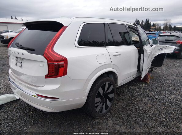 YV4H60LE7R1215100 2024 VOLVO XC90 RECHARGE PLUG-IN HYBRID Белый Задняя правая четверть