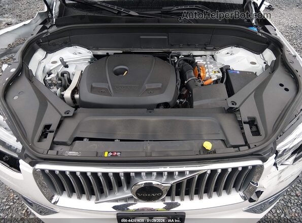YV4H60LE7R1215100 2024 VOLVO XC90 RECHARGE PLUG-IN HYBRID Белый Вид сзади