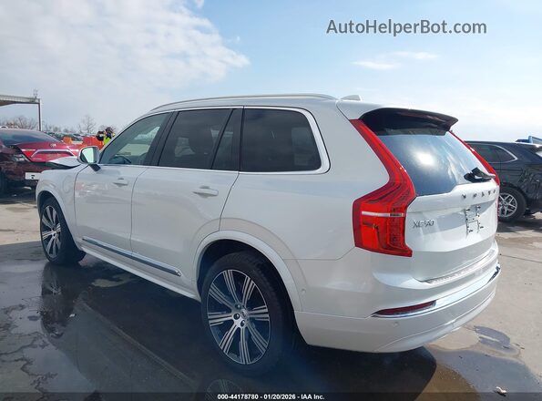 YV4H60LE8R1212139 2024 VOLVO XC90 RECHARGE PLUG-IN HYBRID Белый Задняя левая четверть