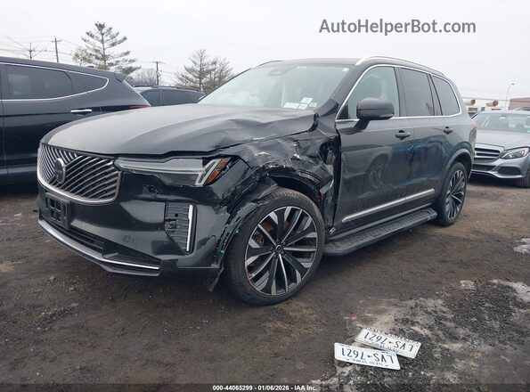 YV4H60PB5S1357872 2025 VOLVO XC90 PLUG-IN HYBRID Черный Передняя левая четверть