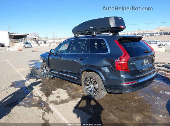 YV4H60PE4S1333492 2025 VOLVO XC90 PLUG-IN HYBRID Dark Blue Задняя левая четверть