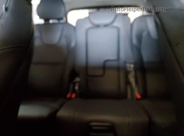 YV4H60PE7S1307744 2025 VOLVO XC90 Black Հետևի նստատեղերի տեսք