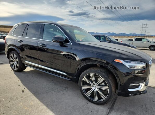 YV4L12PE3R1228845 2024 VOLVO XC90 Черный Передняя правая четверть
