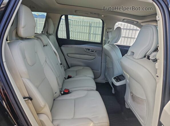 YV4L12PV0P1941294 2023 VOLVO XC90 Black Widok wnętrza z tyłu