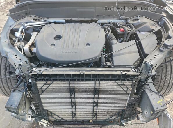 YV4L12PV0P1941294 2023 VOLVO XC90 Black Widok komory silnika