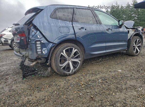 YV4L12RXXP1204974 2023 VOLVO XC60 Синий Задняя правая четверть
