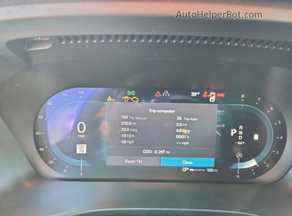 YV4L12UW6P2108509 2023 VOLVO XC40 Белый Вид щитка приборов