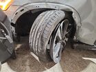 2025 Volvo V60 Cross Country Plus Серый vin: YV4L12WKXS2149650 Damage: Left Front Wheel, Cracked, Replacement Required