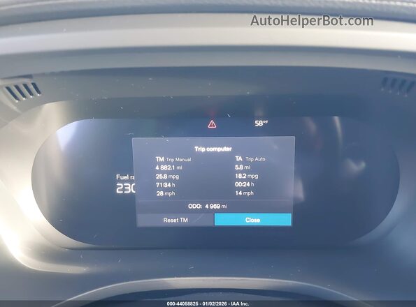 YV4M12RMXS1160171 2025 VOLVO XC60 Navy Вид задних сидений