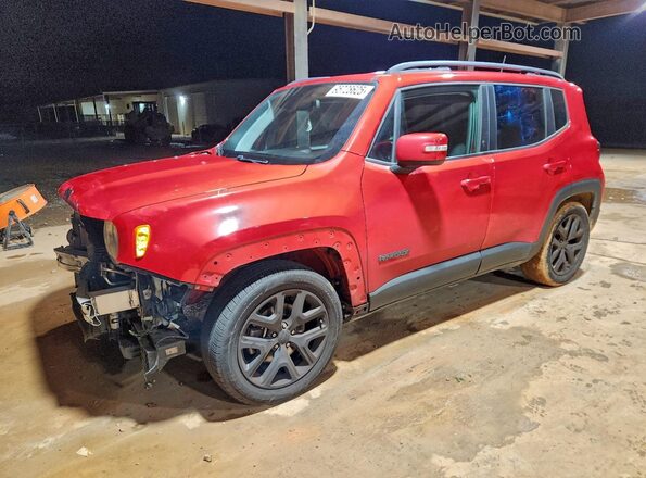 ZACCJABB4JPH10349 2018 JEEP RENEGADE Red Vista tres cuartos delantera izquierda