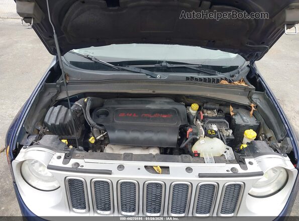 ZACCJADT4GPC54951 2016 JEEP RENEGADE Синий Вид сзади