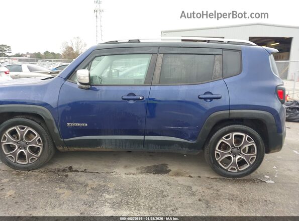 ZACCJADT4GPC54951 2016 JEEP RENEGADE Синий Панорамный вид салона 360°