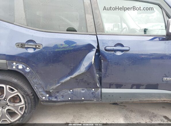 ZACCJADT4GPC54951 2016 JEEP RENEGADE Синий Вид спереди