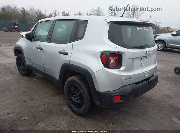 ZACCJBAB9JPH71977 2018 JEEP RENEGADE Silver Задня ліва чверть