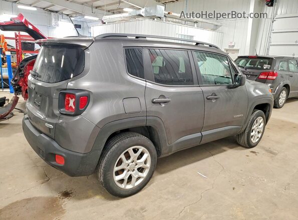 ZACCJBBT5GPE07314 2016 JEEP RENEGADE Серый Задняя правая четверть