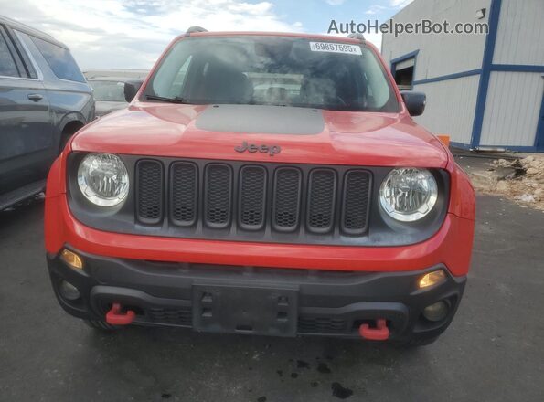 ZACCJBCT5GPD17949 2016 JEEP RENEGADE Красный Вид спереди