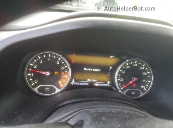 ZACCJBCT5GPD17949 2016 JEEP RENEGADE Красный Вид щитка приборов