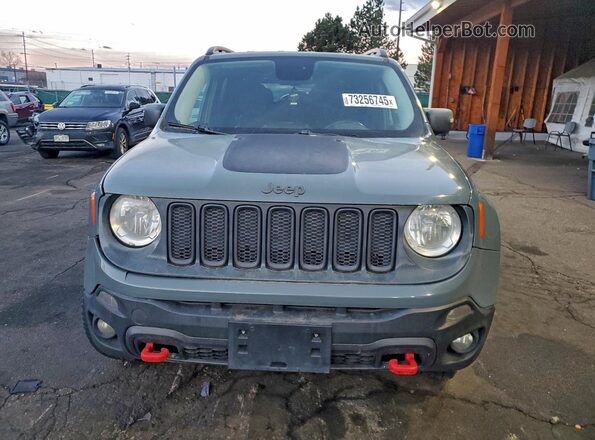 ZACCJBCT6GPD07432 2016 JEEP RENEGADE Серый Вид спереди